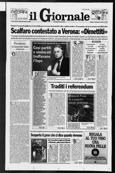 Il giornale : quotidiano del mattino